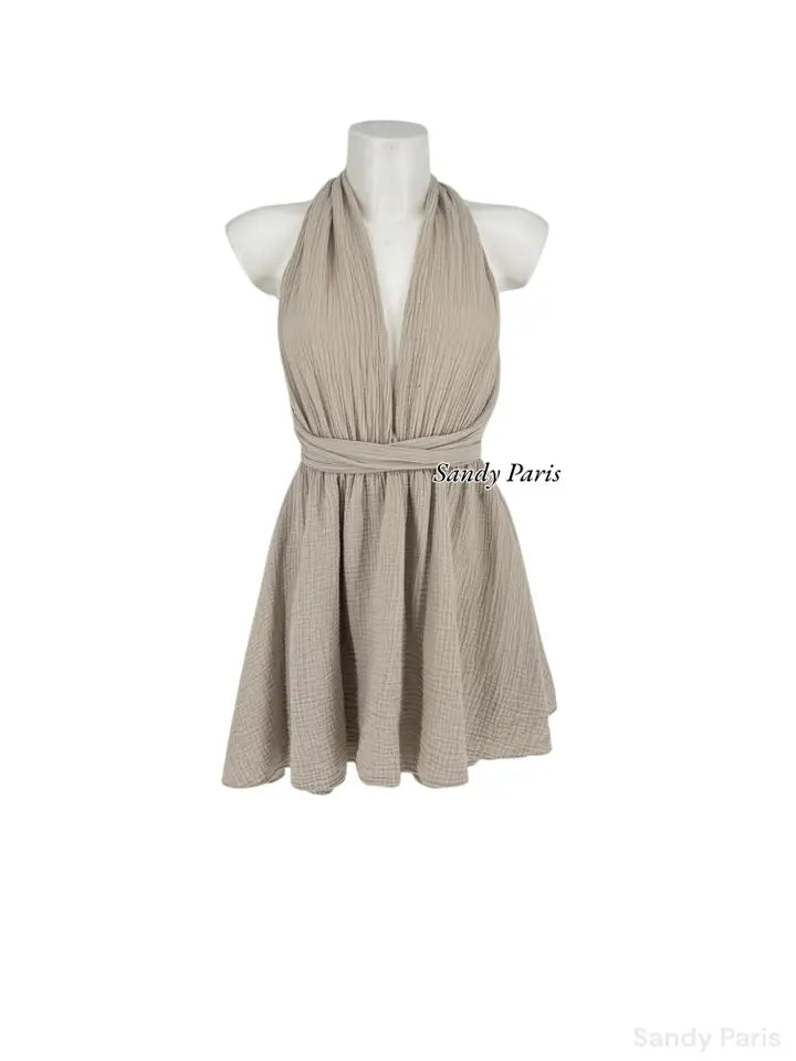 Cotton Gauze Romper - 1068