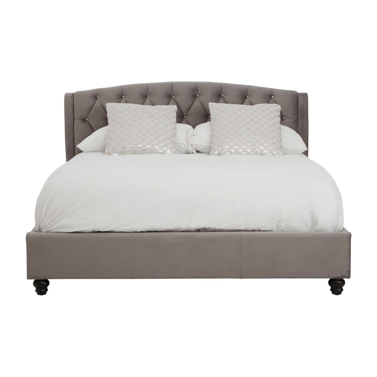 Wholesale Josephine Velvet Kingsize Bed