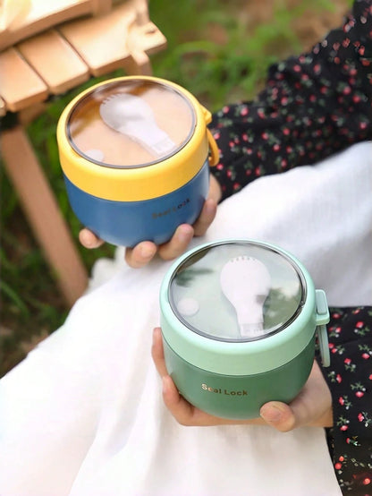 Portable Oat Yogurt Breakfast Cup With Spoon