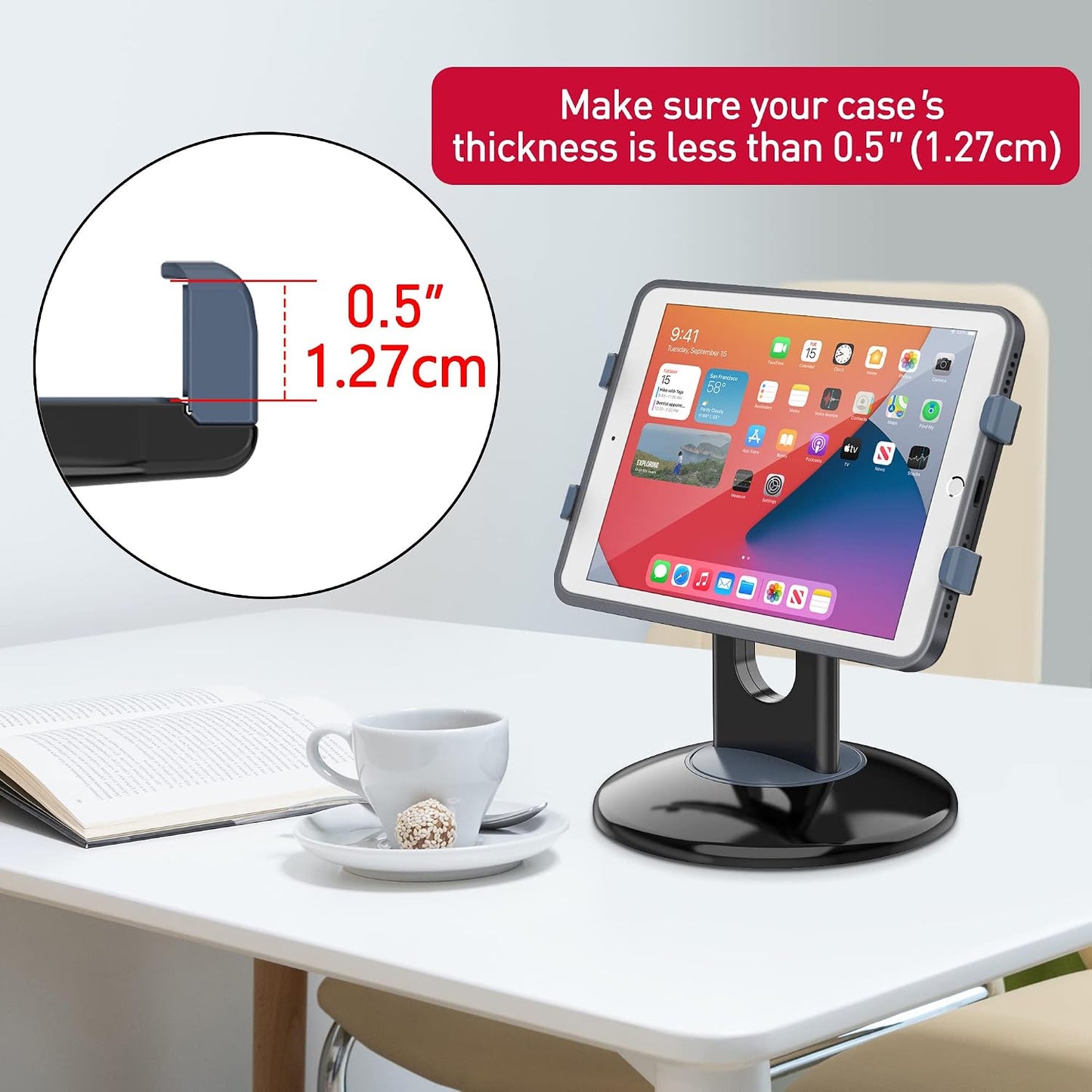 AboveTEK Commercial POS Tablet Stand