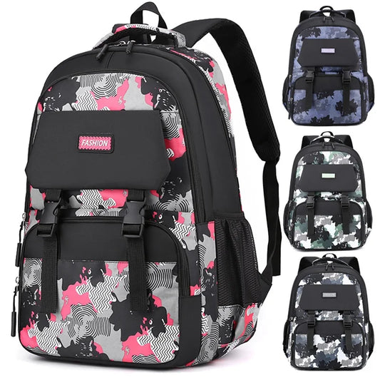Cross-Border Students' Schoolbags Boys and Girls 1-6 Grade Shoulder Bags Primary Senior High School Wholesale for Children