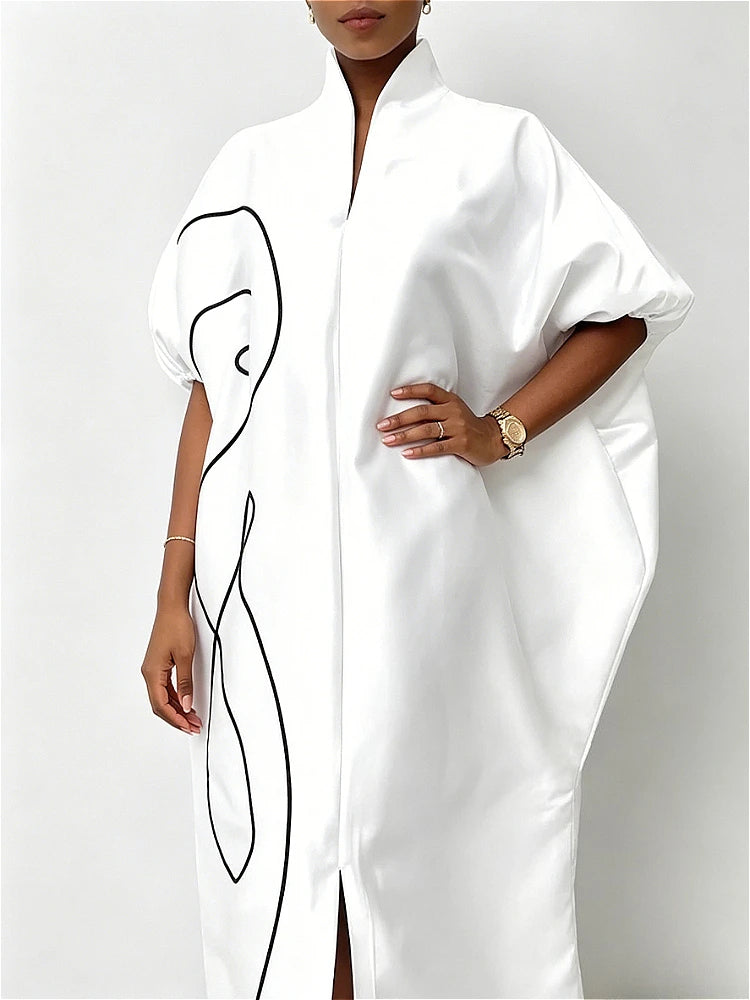 Modigirl Plus Size Musilm Fashion Oversize Abaya Dresses 2026 New Spring Summer Abaya Muslim Maxi Dresses for Woman Saudi Dubai