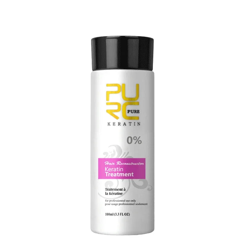 PURC Keratin Treatment Shampoo Conditioner Hair Straightening Products Smoothing Repairing Hair Mask Curly Hair Straighten Care